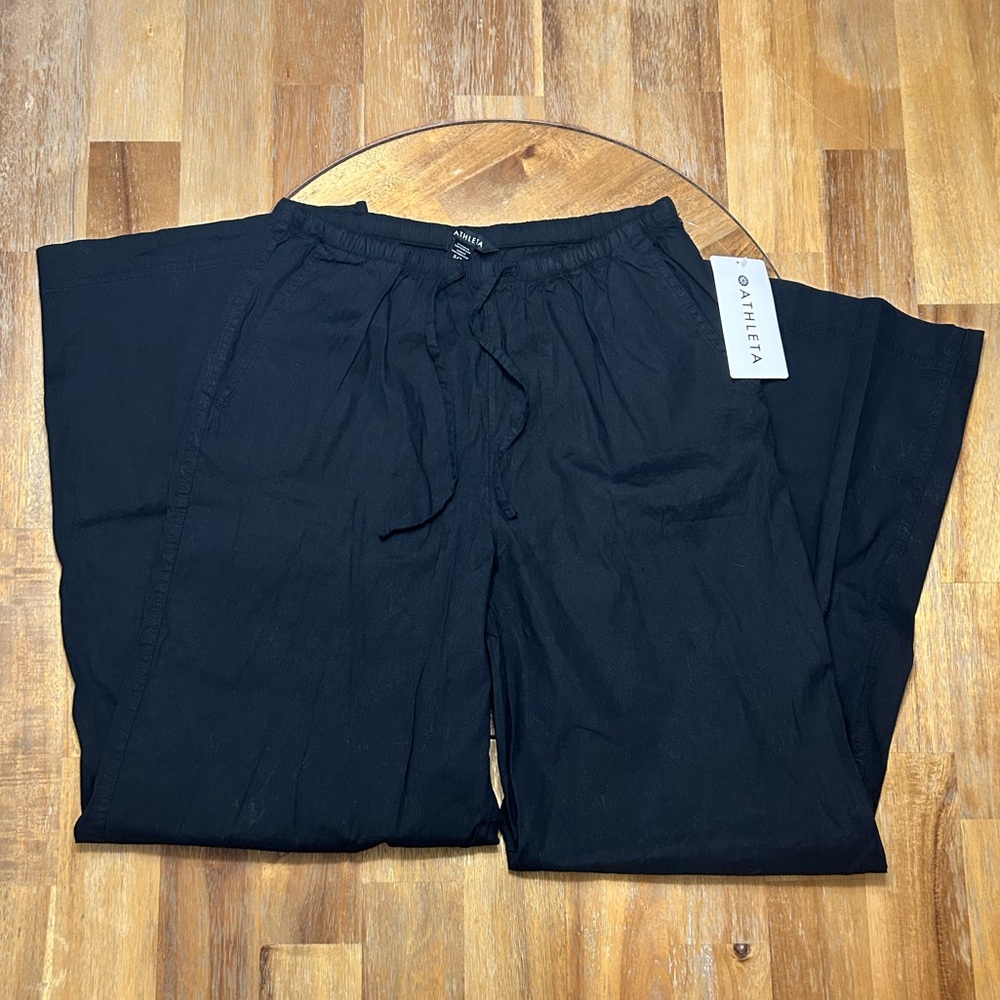 Athleta Black Elastic Waist Pants